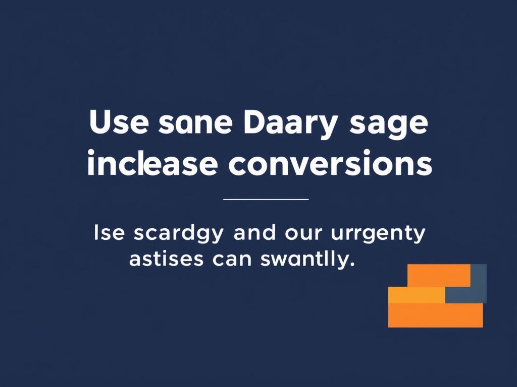 Landing Page Design Principles That Increase Conversions. Use scarcity and urgency honestly and sparingly