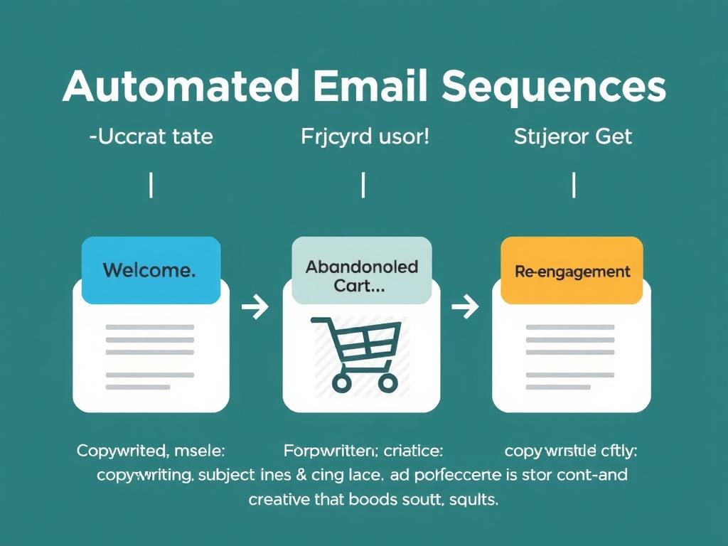 Automated Email Sequences: Welcome, Abandoned Cart, and Re-engagement. Copywriting, subject lines, and creative that lift results