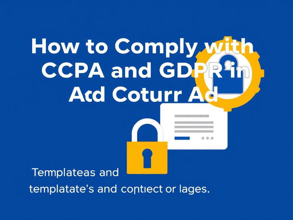 How to Comply with CCPA and GDPR in Your Ad Campaigns. Templates and contract language highlights How to Comply with CCPA and GDPR in Your Ad Campaigns. Templates and contract language highlights