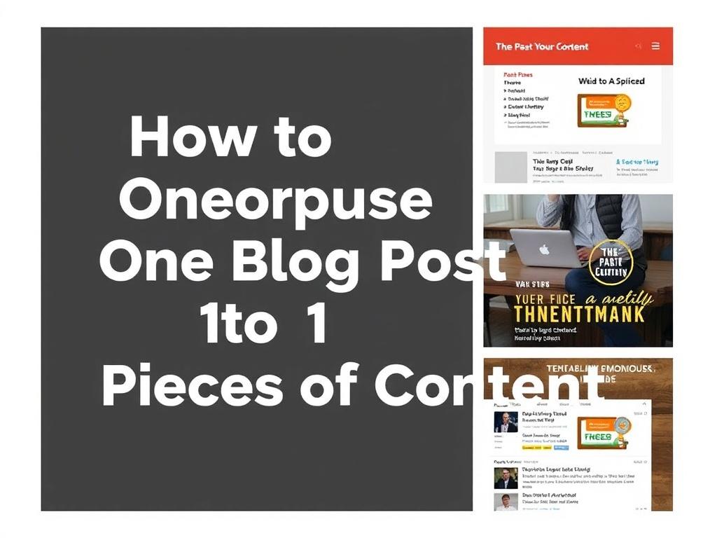 How to Repurpose One Blog Post Into 10 Pieces of Content. A straightforward framework: extract, adapt, amplify