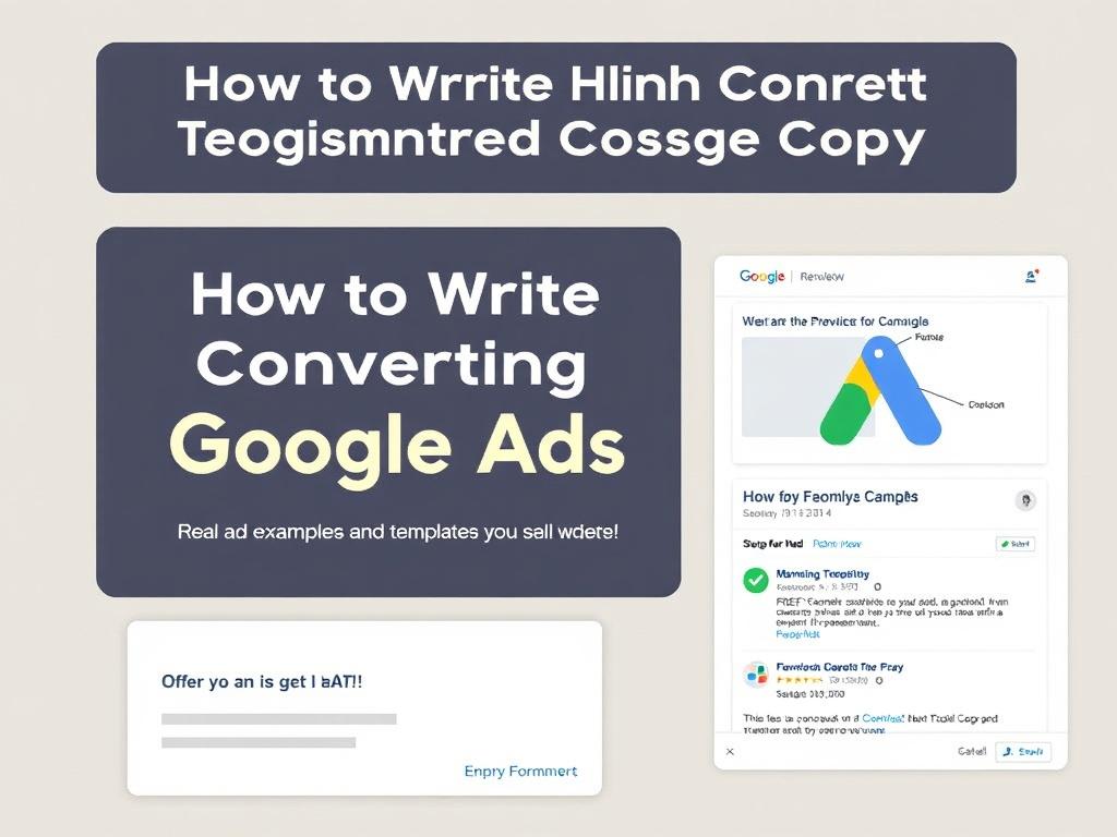 How to Write High-Converting Google Ads Copy. Real ad examples and templates you can adapt