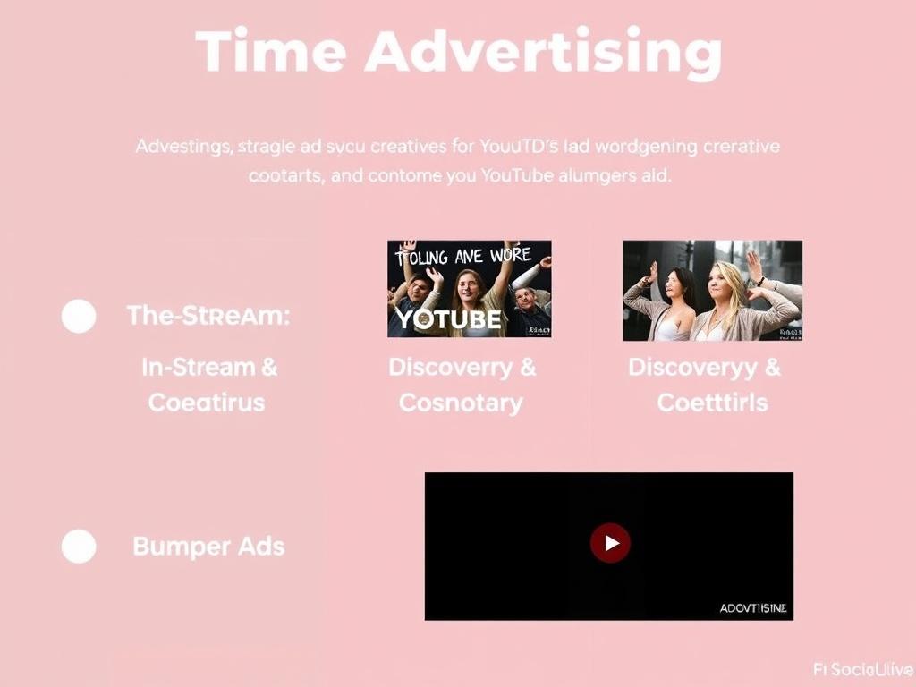 YouTube Advertising: In-Stream, Discovery, and Bumper Ads. Creative strategies for each format YouTube Advertising: In-Stream, Discovery, and Bumper Ads. Creative strategies for each format