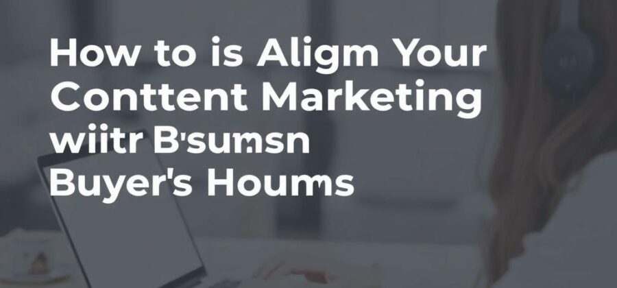 Align your content to the buyer’s journey: a practical playbook