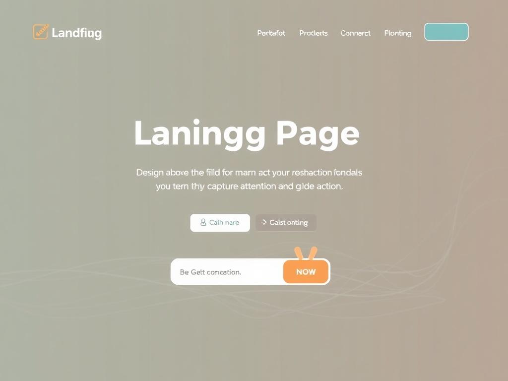 Landing Page Design Principles That Increase Conversions. Design above-the-fold to capture attention and guide action
