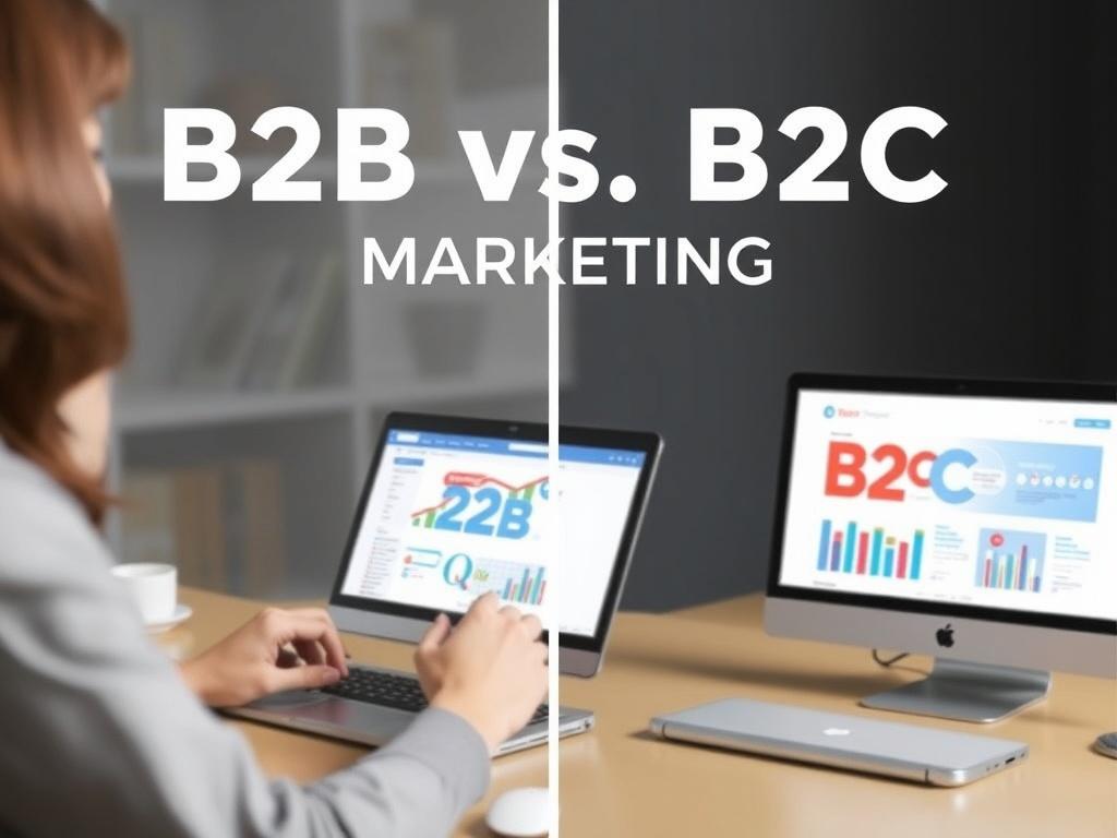 B2B vs. B2C Digital Marketing: Key Differences. Core differences at a glance