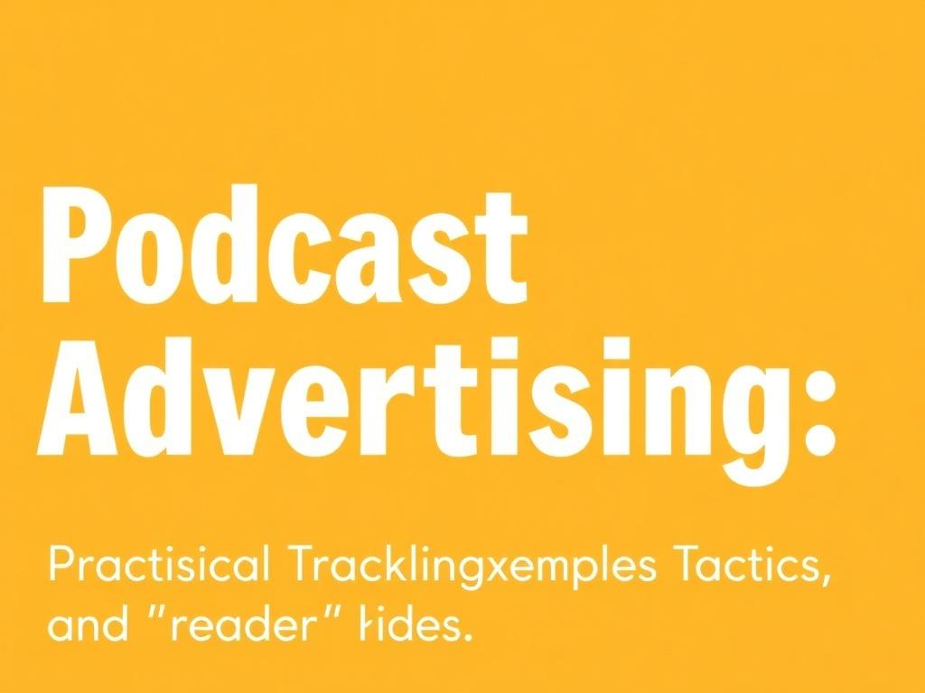 Podcast Advertising: How to Buy Host-Read Ads. Practical tracking examples and tactics