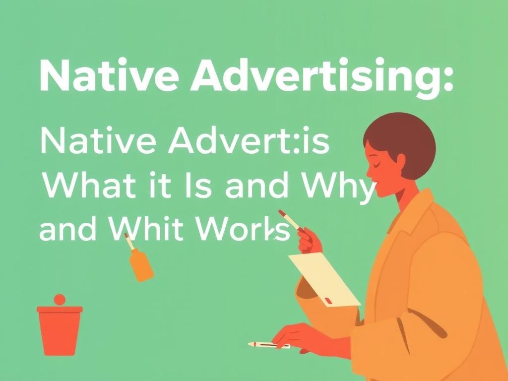 Native Advertising: What It Is and Why It Works. Crafting native creative that performs Native Advertising: What It Is and Why It Works. Crafting native creative that performs